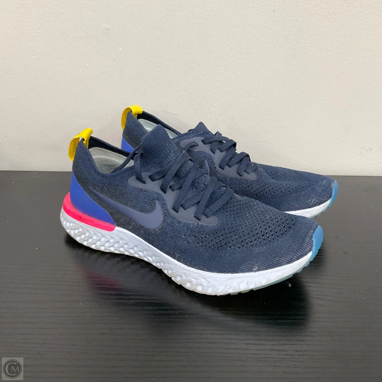 Shoes Athletic By Nike Apparel In Navy, Size: 8