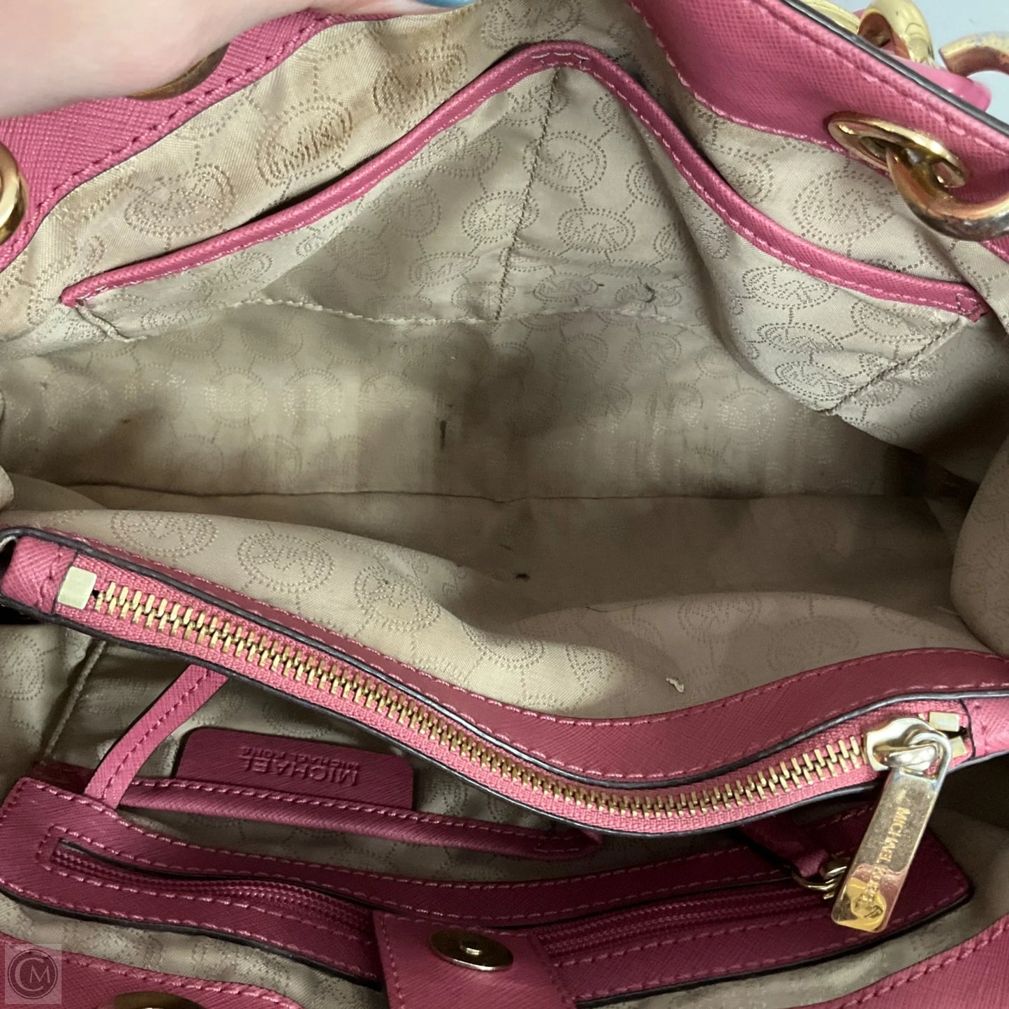 Handbag Designer By Michael Kors, Size: Medium