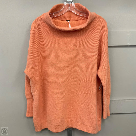 Sweater By Free People In Orange, Size: Xs