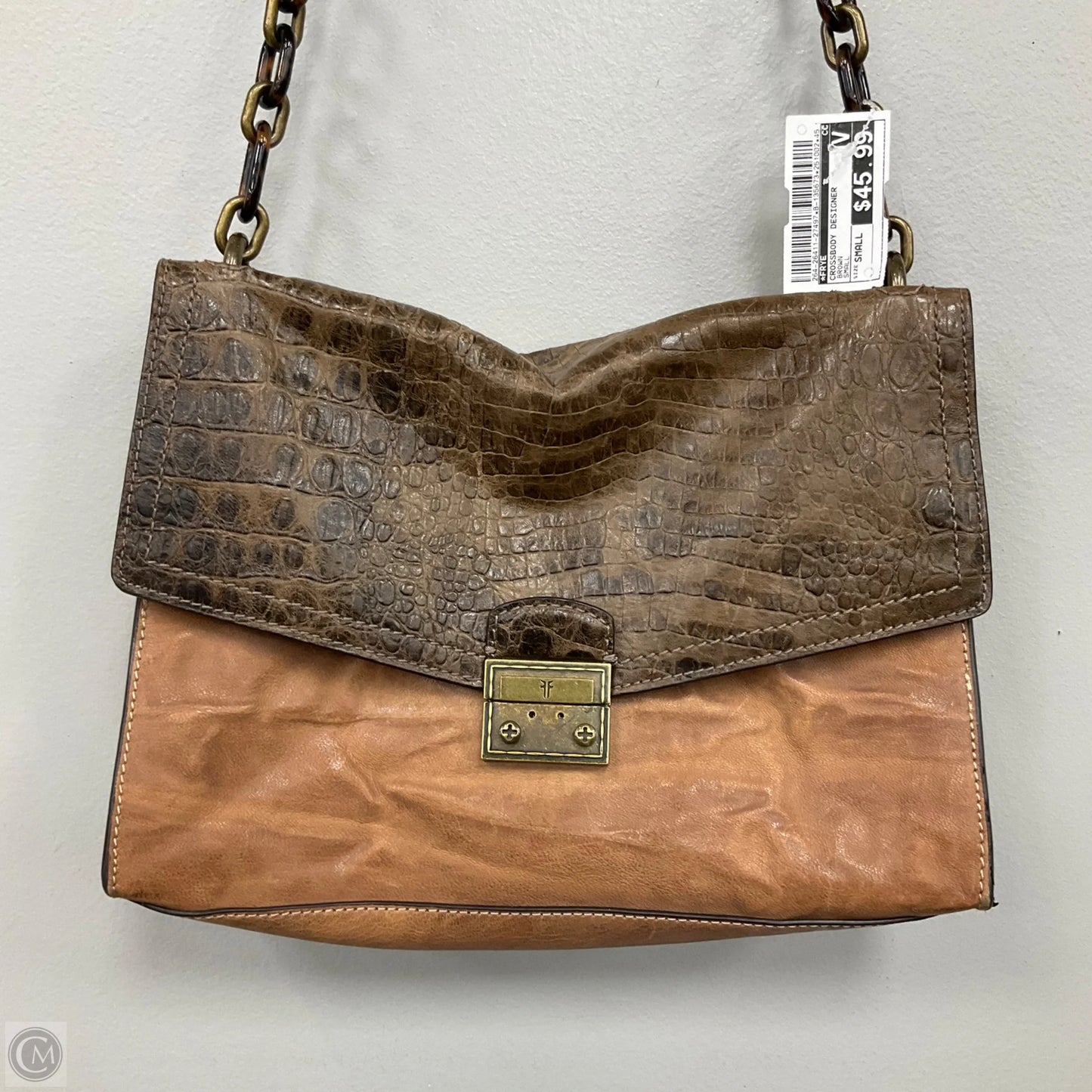 Crossbody Designer By Frye, Size: Small