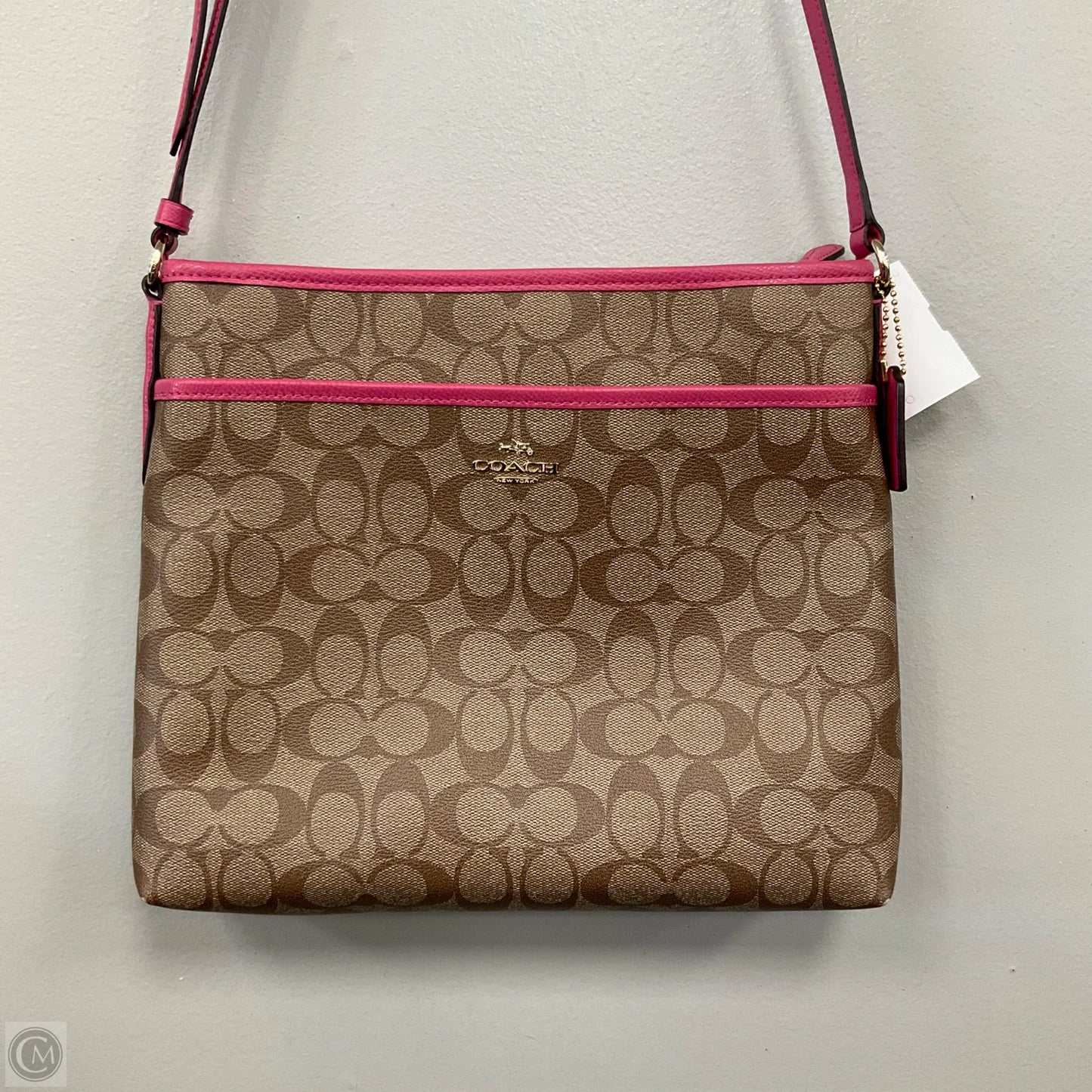 Crossbody Designer By Coach, Size: Medium