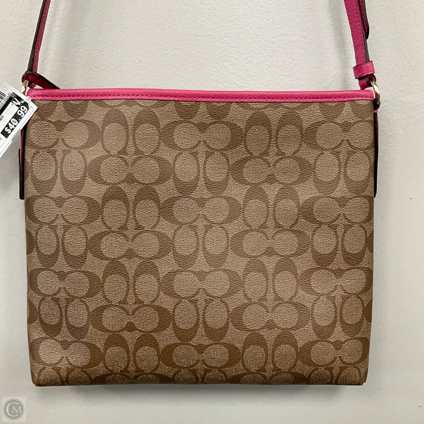 Crossbody Designer By Coach, Size: Medium