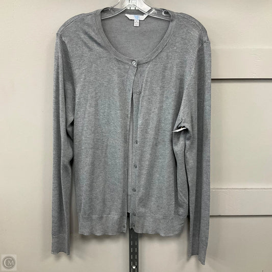 Top Long Sleeve By Time And Tru In Grey, Size: Xl