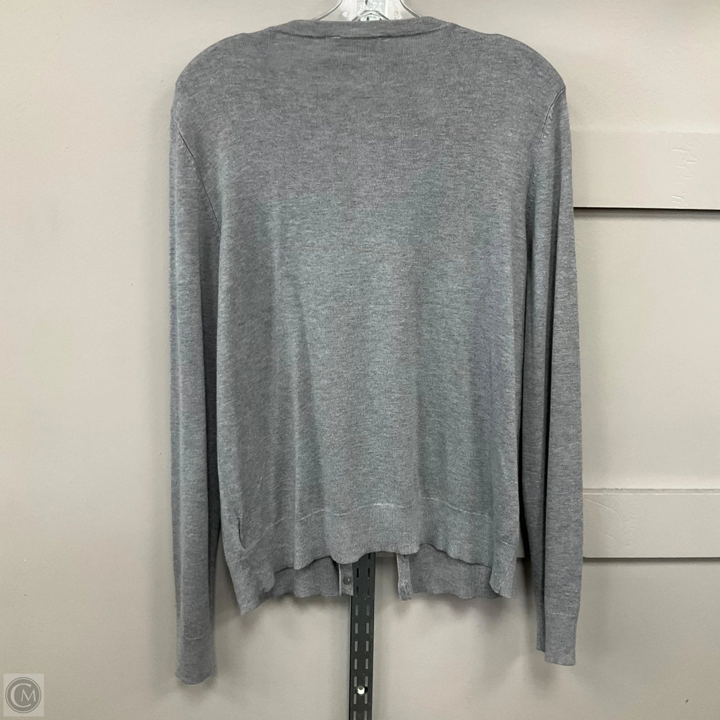 Top Long Sleeve By Time And Tru In Grey, Size: Xl