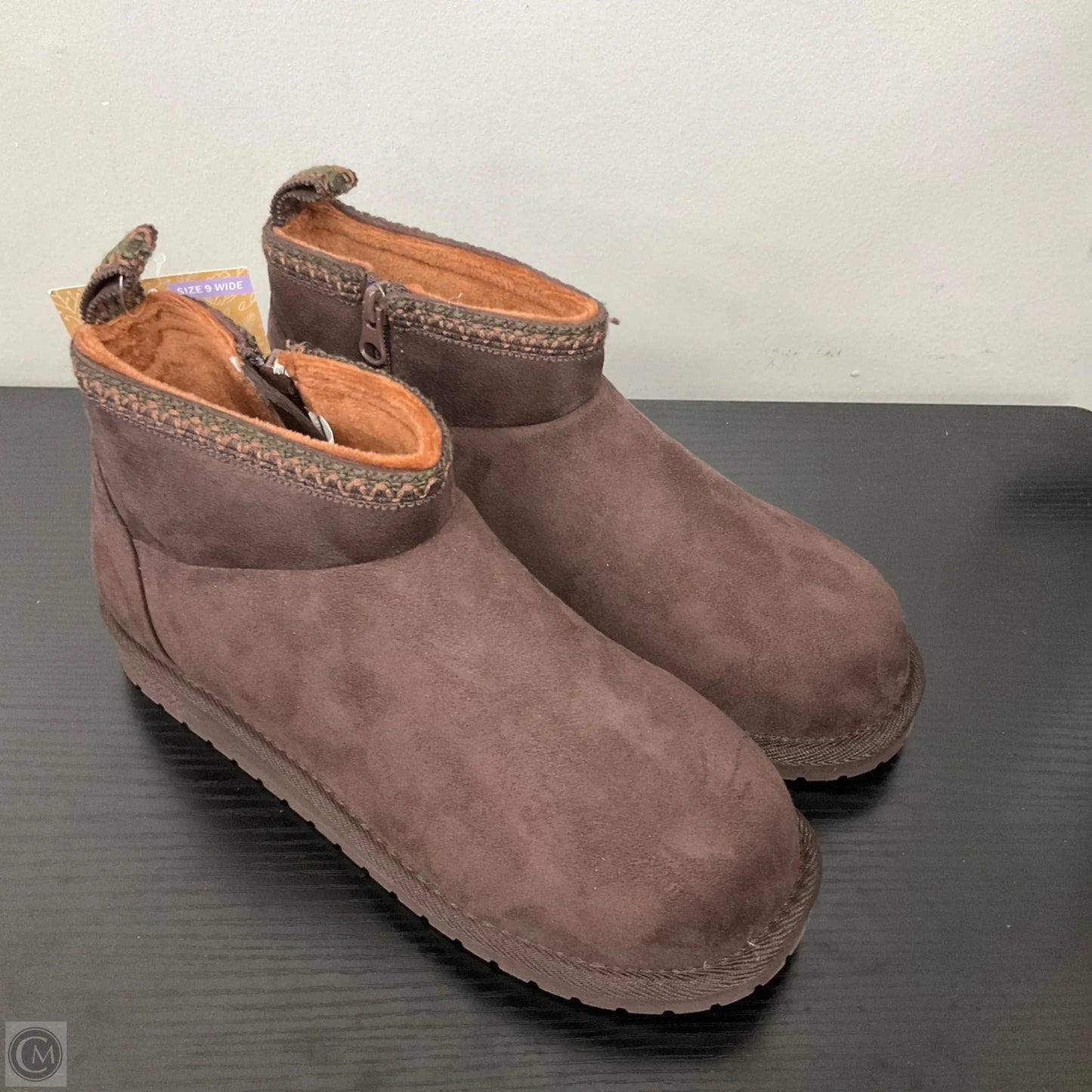 Boots Snow By Muk Luks In Brown, Size: 9