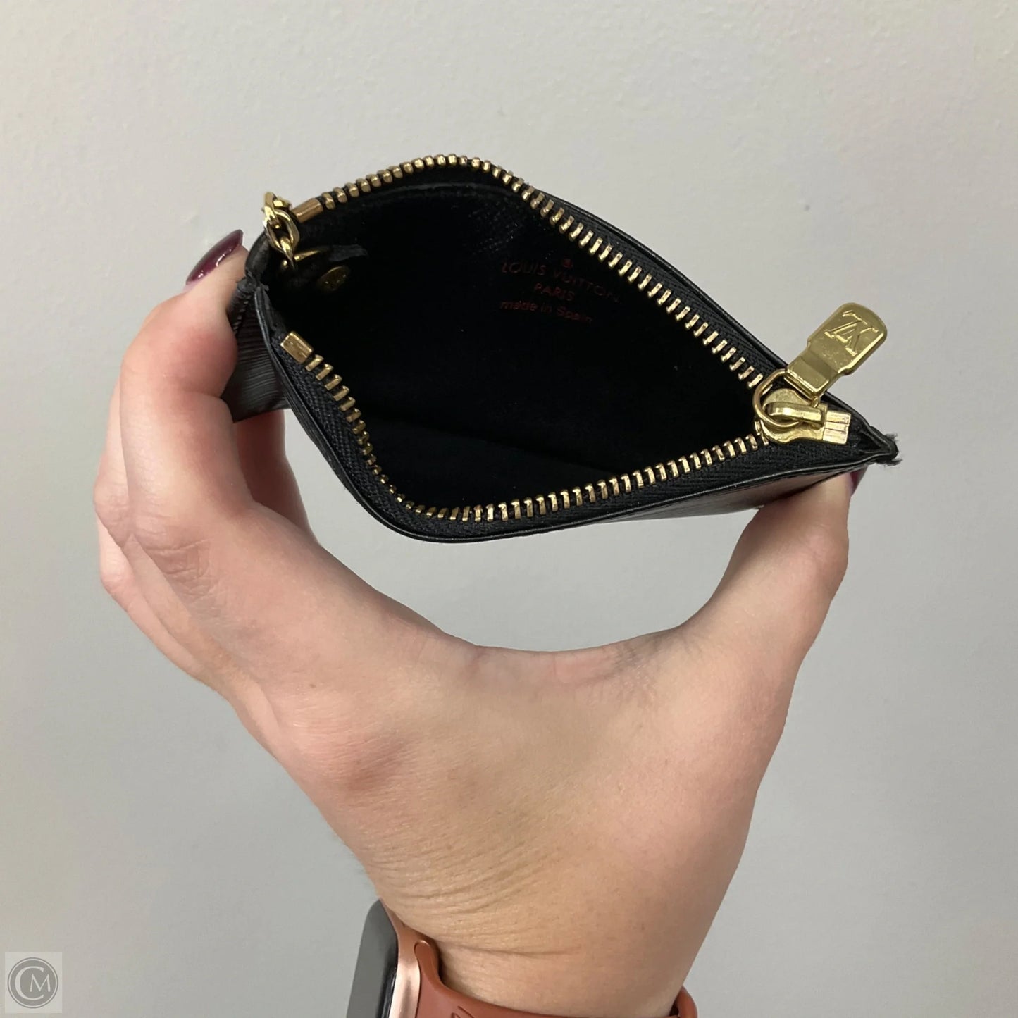 Coin Purse Luxury Designer By Louis Vuitton, Size: Small