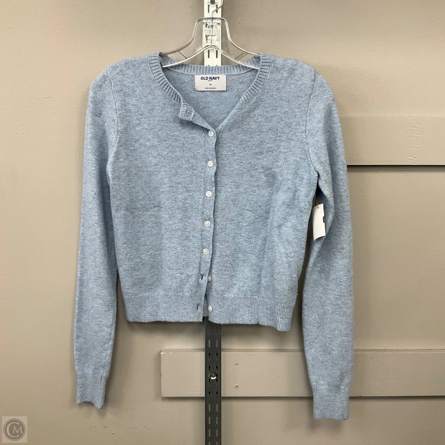 Top Long Sleeve By Old Navy In Blue, Size: Xs