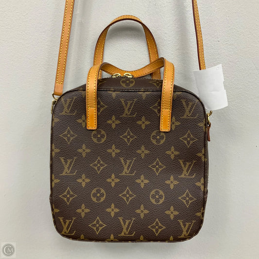 Spontini Crossbody Luxury Designer By Louis Vuitton, Size: Small