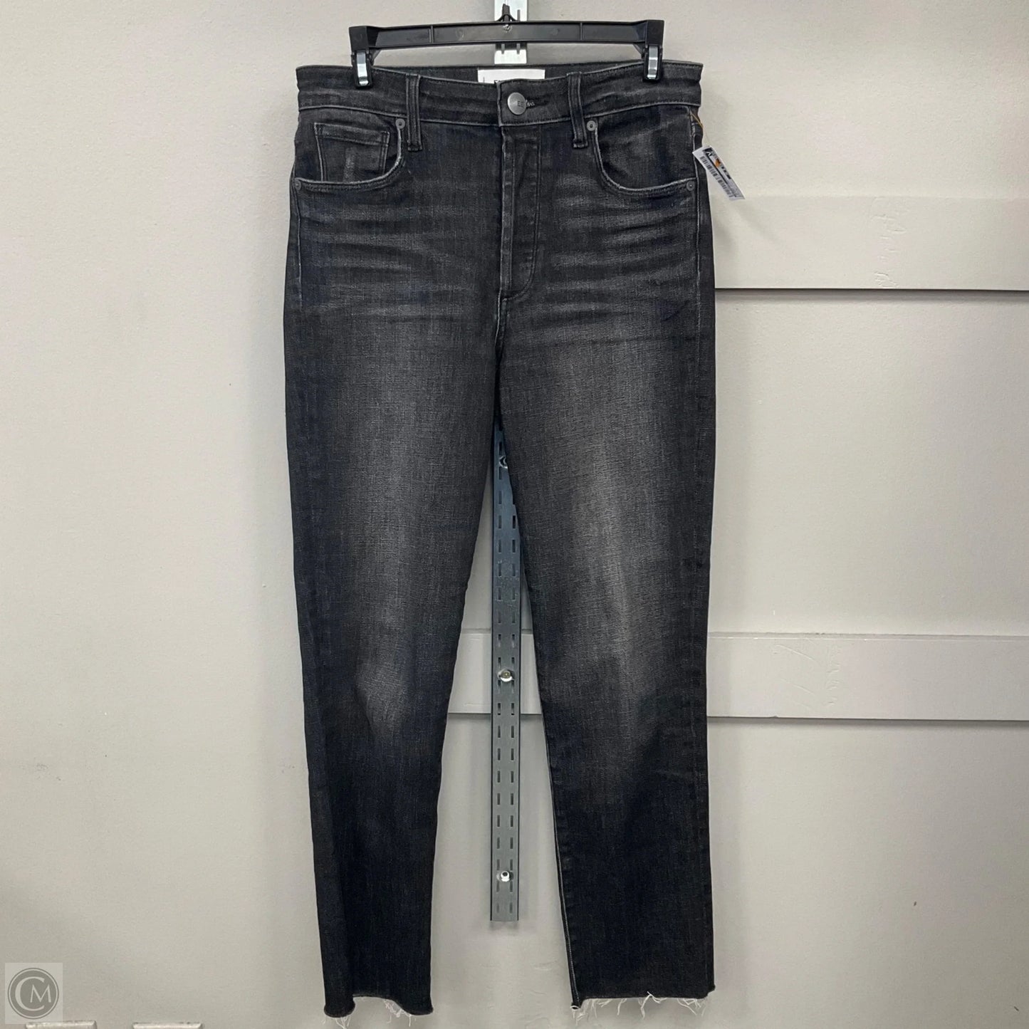 Jeans Straight By Evereve In Black Denim, Size: 2