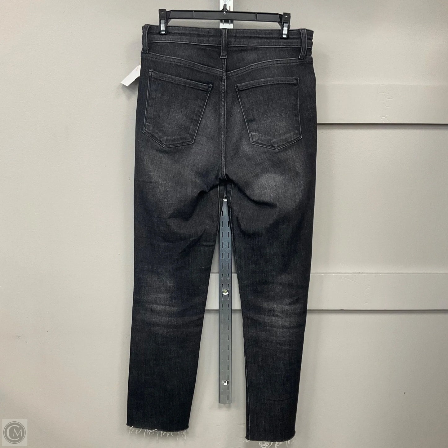 Jeans Straight By Evereve In Black Denim, Size: 2