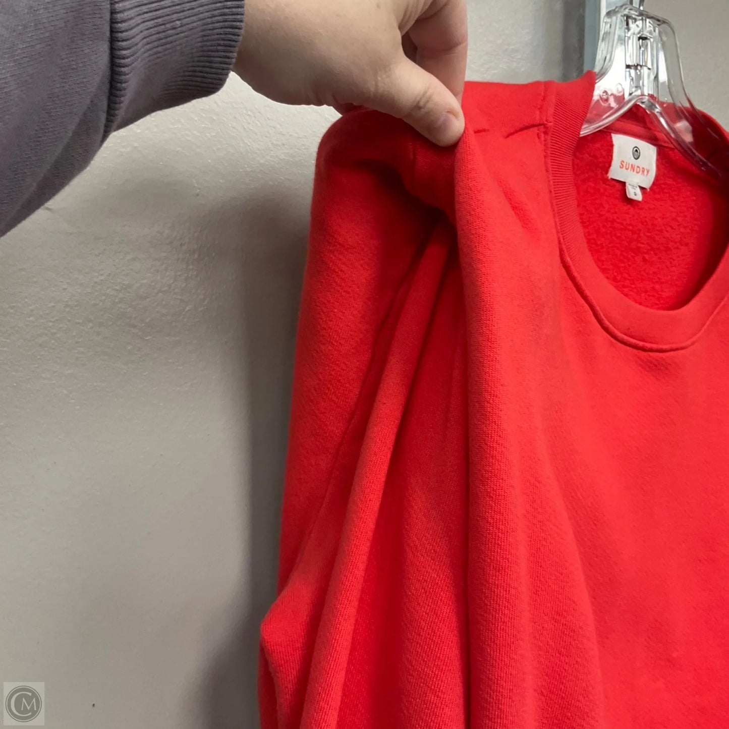 Sweatshirt Crewneck By Sundry In Red, Size: Xs