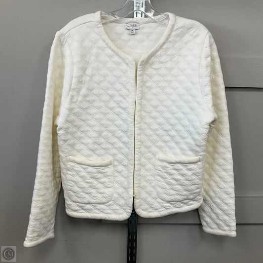 Jacket Puffer & Quilted By J. Crew In Cream, Size: M