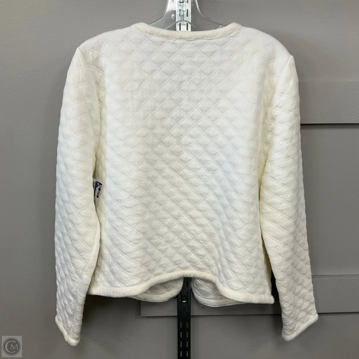 Jacket Puffer & Quilted By J. Crew In Cream, Size: M