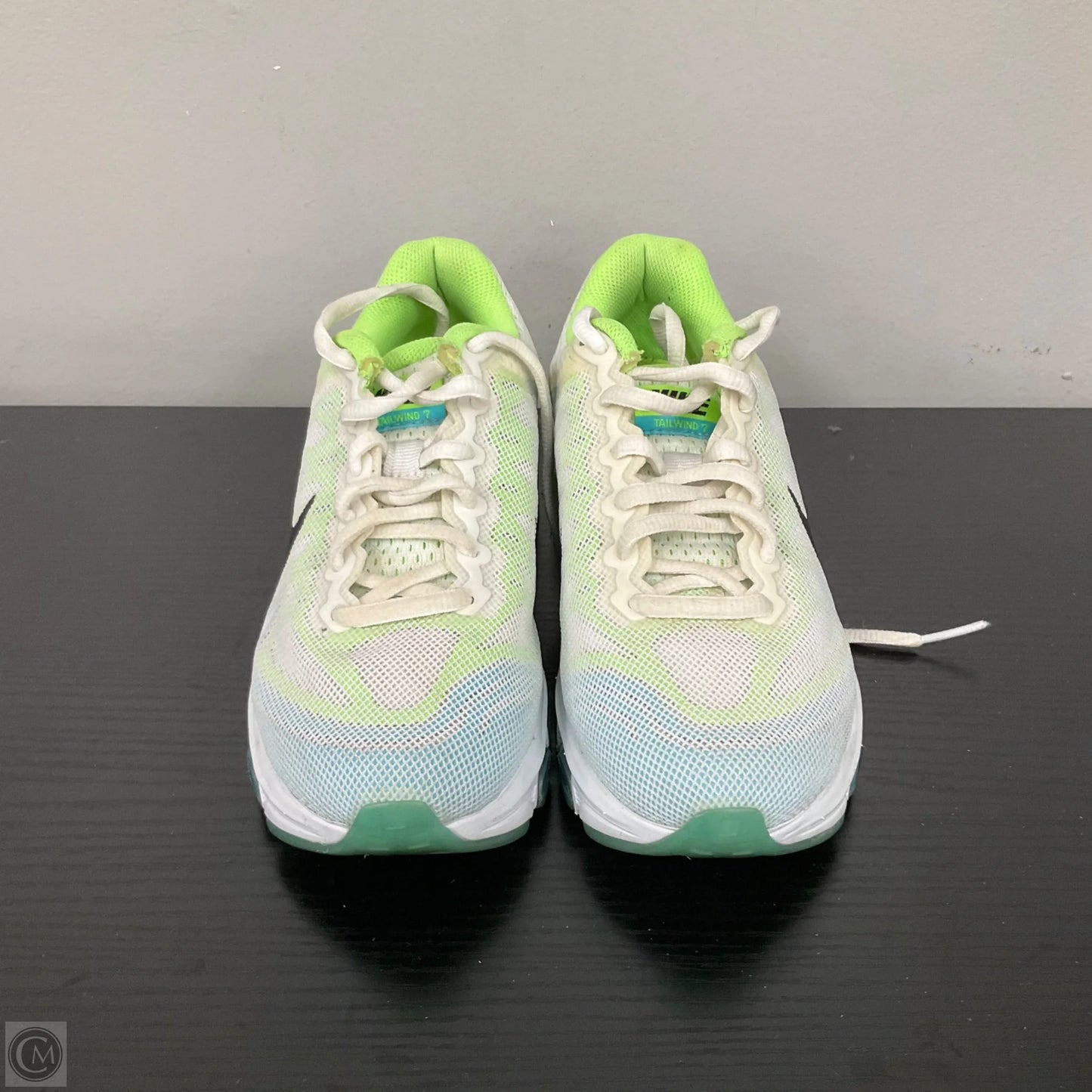 Shoes Athletic By Nike In Blue & Green, Size: 5