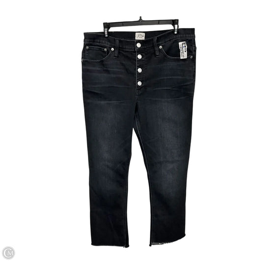 Jeans Straight By J. Crew In Blue Denim, Size: 12
