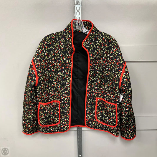Jacket Puffer & Quilted By Cmf In Floral Print, Size: S