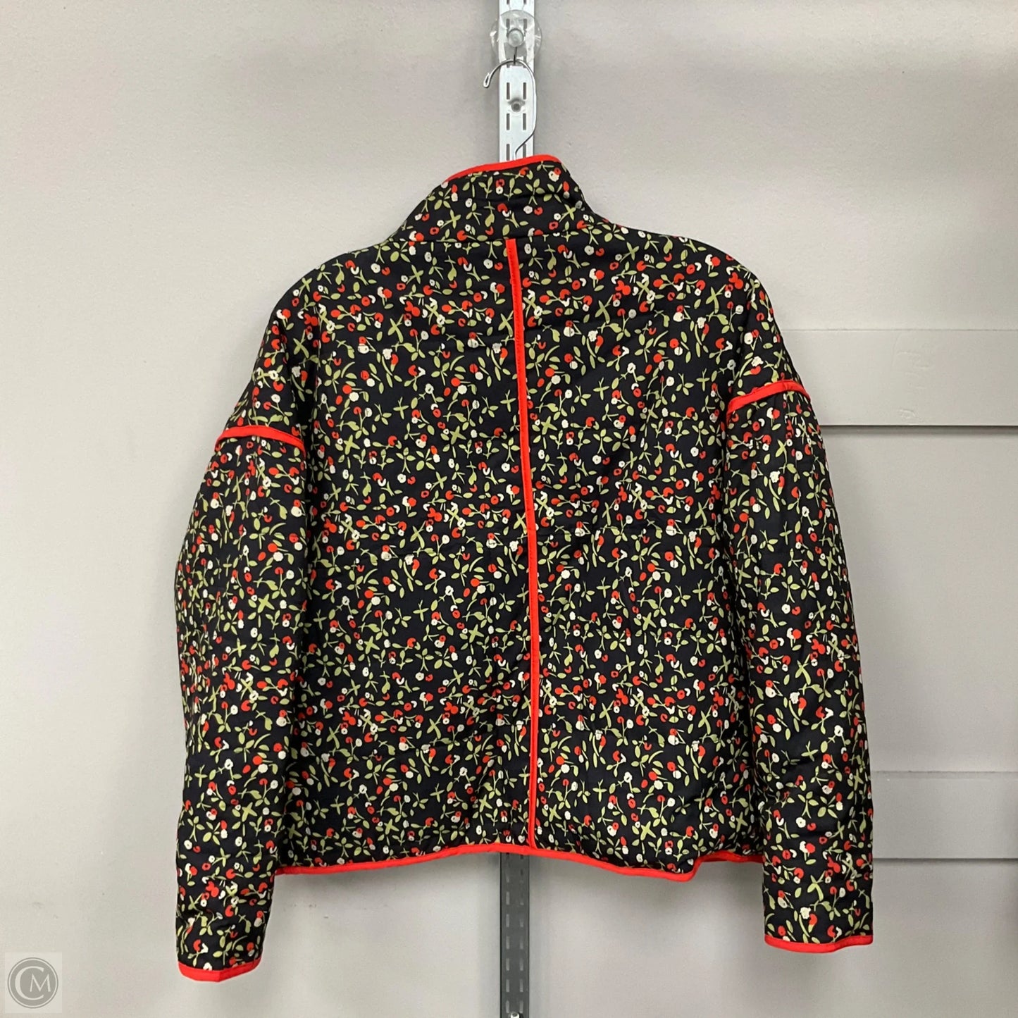 Jacket Puffer & Quilted By Cmf In Floral Print, Size: S