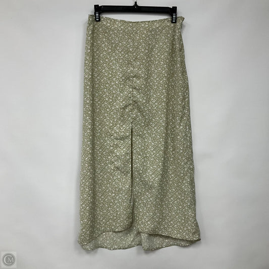 Skirt Midi By Abercrombie And Fitch In Floral Print, Size: S