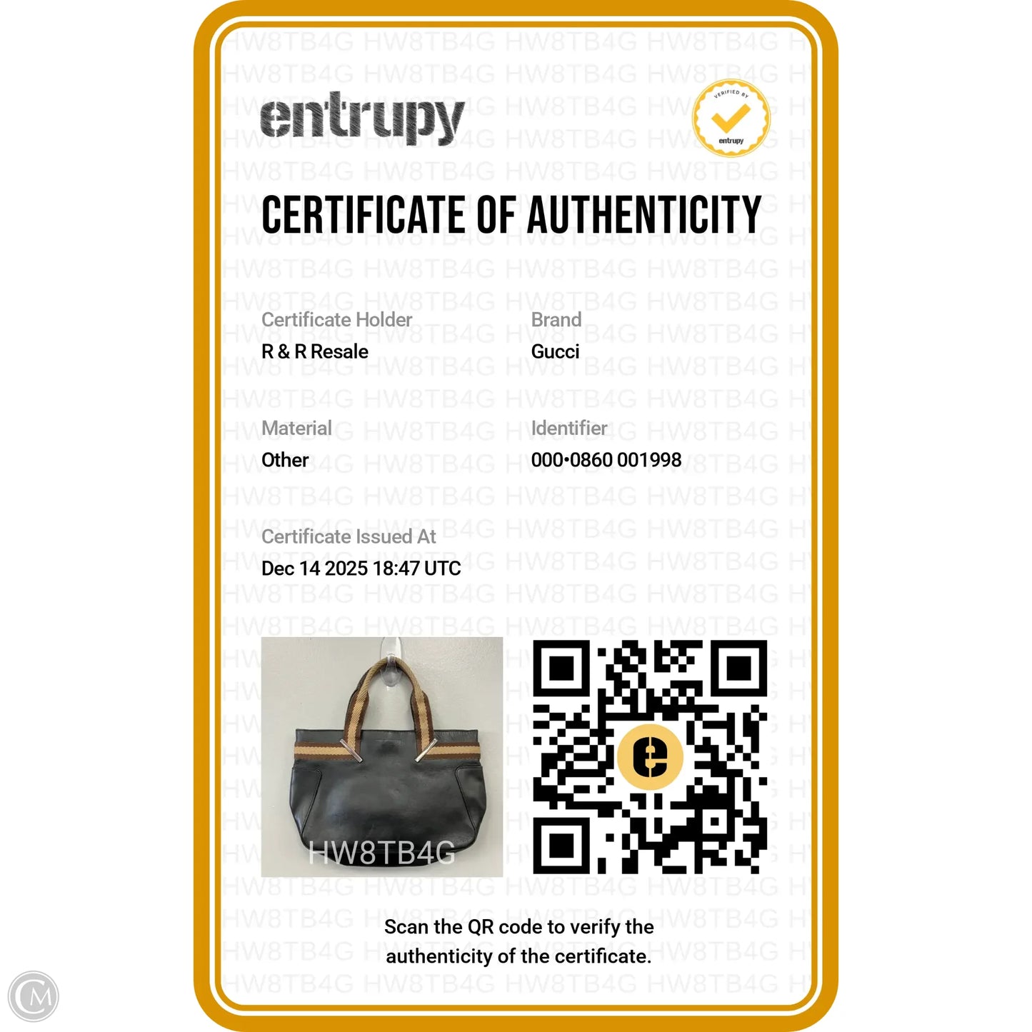 Handbag Luxury Designer By Gucci, Size: Small