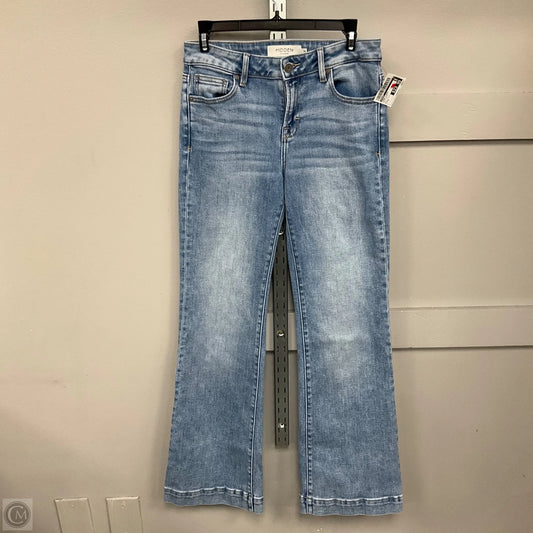 Jeans Flared By Hidden In Blue Denim, Size: 2