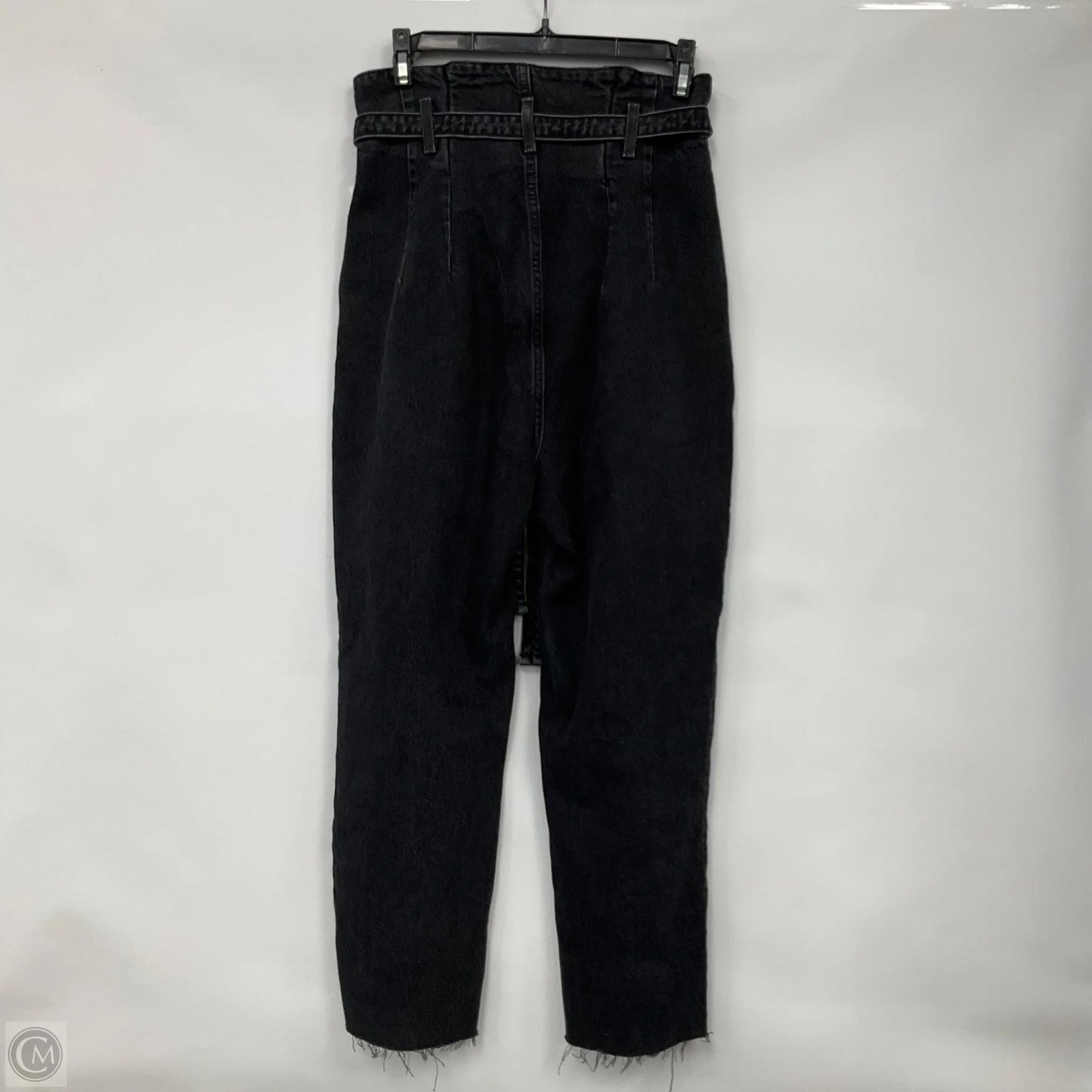 Jeans Straight By Abercrombie And Fitch In Black Denim, Size: 4p