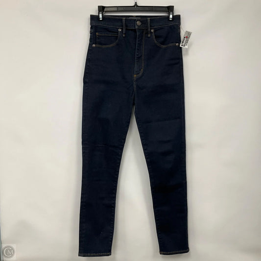 Jeans Skinny By Abercrombie And Fitch In Blue Denim, Size: 4