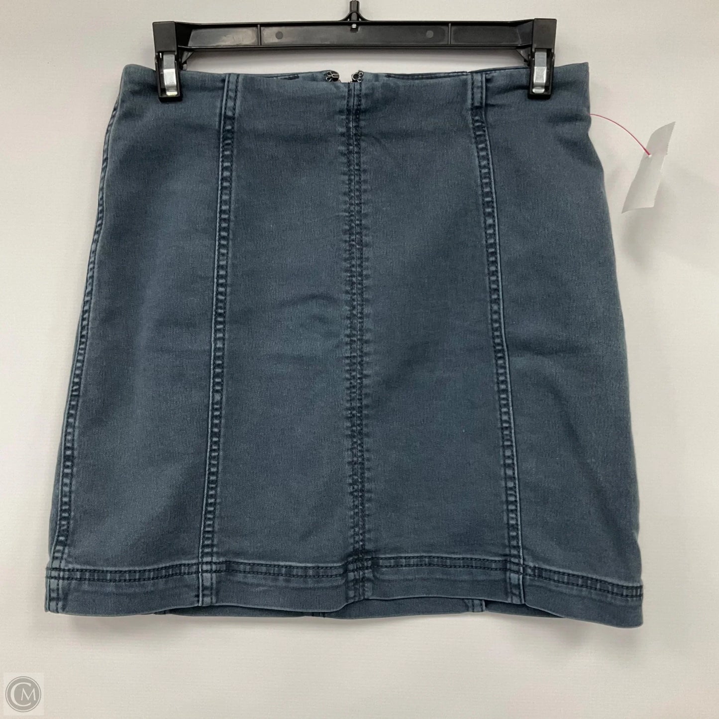 Skirt Mini & Short By Free People In Blue Denim, Size: 4