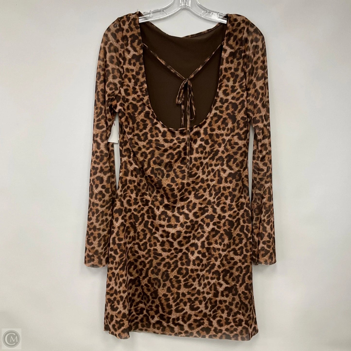 Dress Casual Short In Animal Print, Size: L