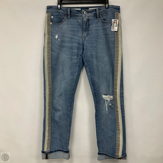 Jeans Boyfriend By Pilcro In Blue Denim, Size: 4
