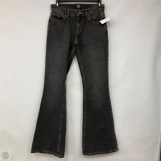 Jeans Flared By Bdg In Black Denim, Size: 0
