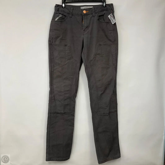Jeans Straight By Ariat In Grey Denim, Size: 6l