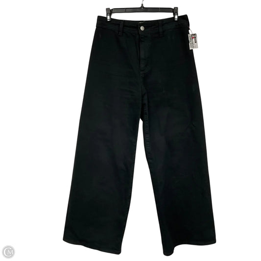 Jeans Wide Leg By Universal Thread In Black Denim, Size: 6