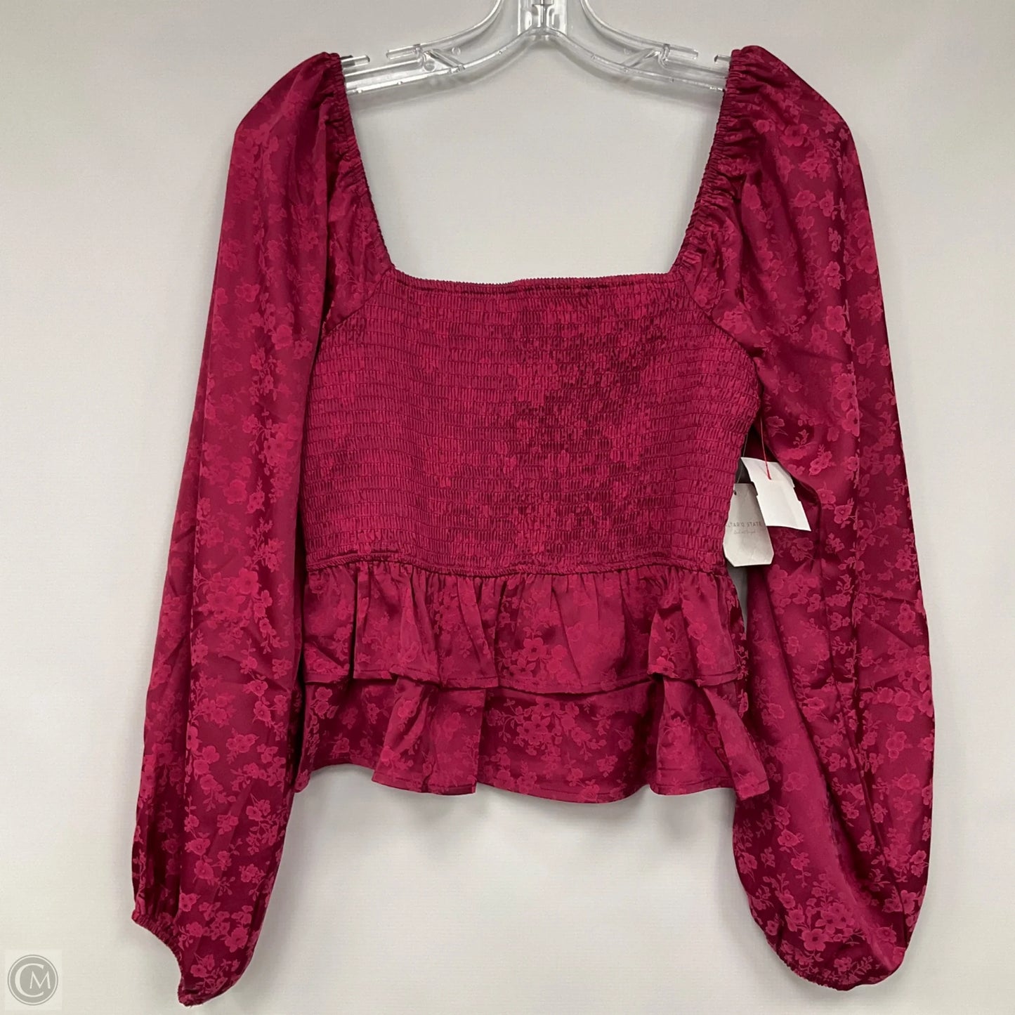 Top Long Sleeve By Altard State In Pink, Size: S