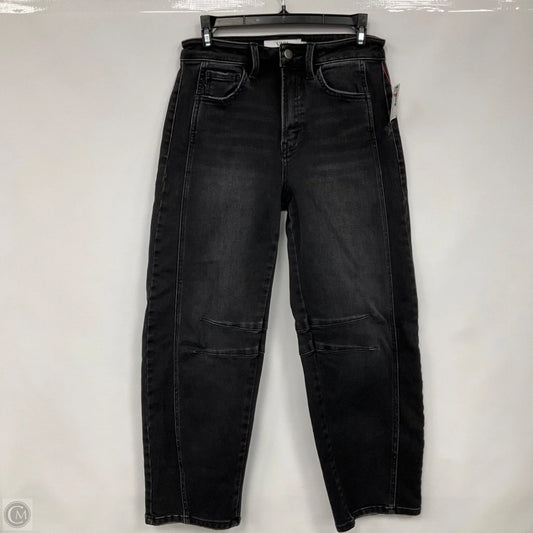 Jeans Wide Leg By Vici In Black Denim, Size: 2