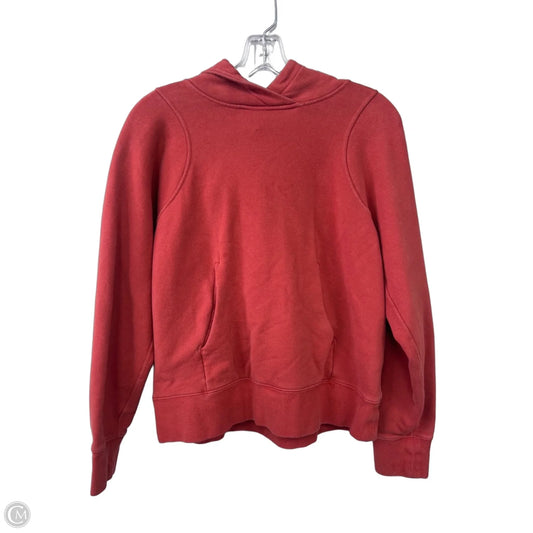Sweatshirt Hoodie By Lululemon In Orange, Size: 6
