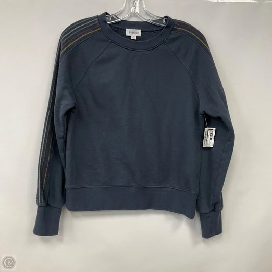 Sweatshirt Crewneck By Evereve In Blue, Size: Xs