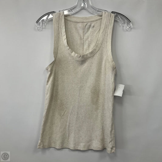 Top Sleeveless Basic By Aerie In Cream, Size: L