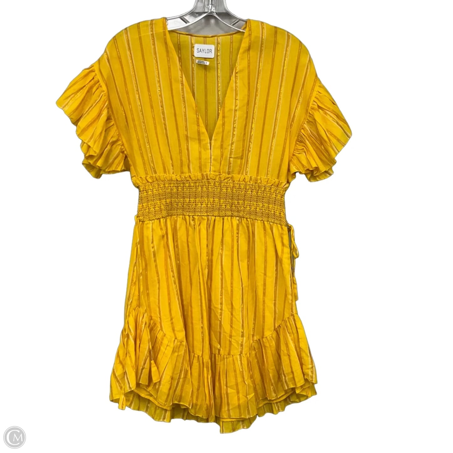 Dress Casual Short By Anthropologie In Striped Pattern, Size: S