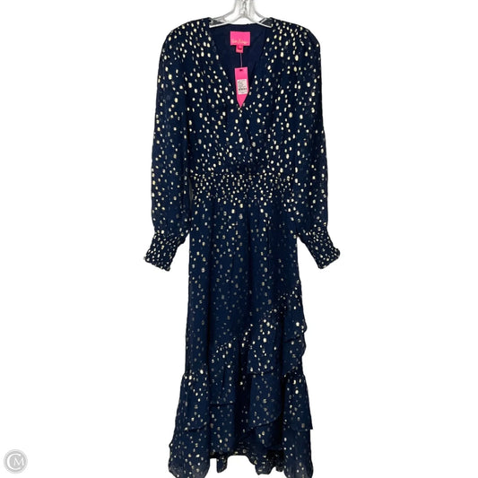 Dress Designer By Lilly Pulitzer In Navy, Size: 8