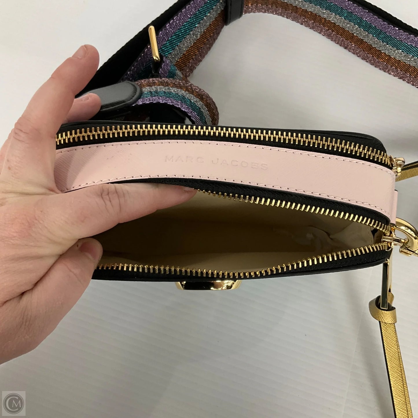 Crossbody Luxury Designer By Marc Jacobs, Size: Small