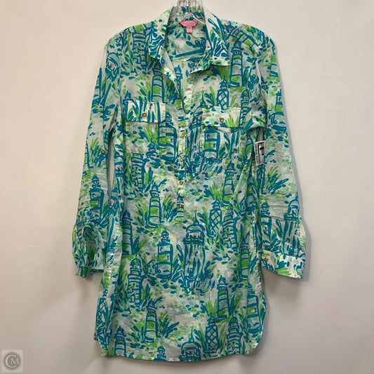 Tunic Designer By Lilly Pulitzer In Multi-colored, Size: M
