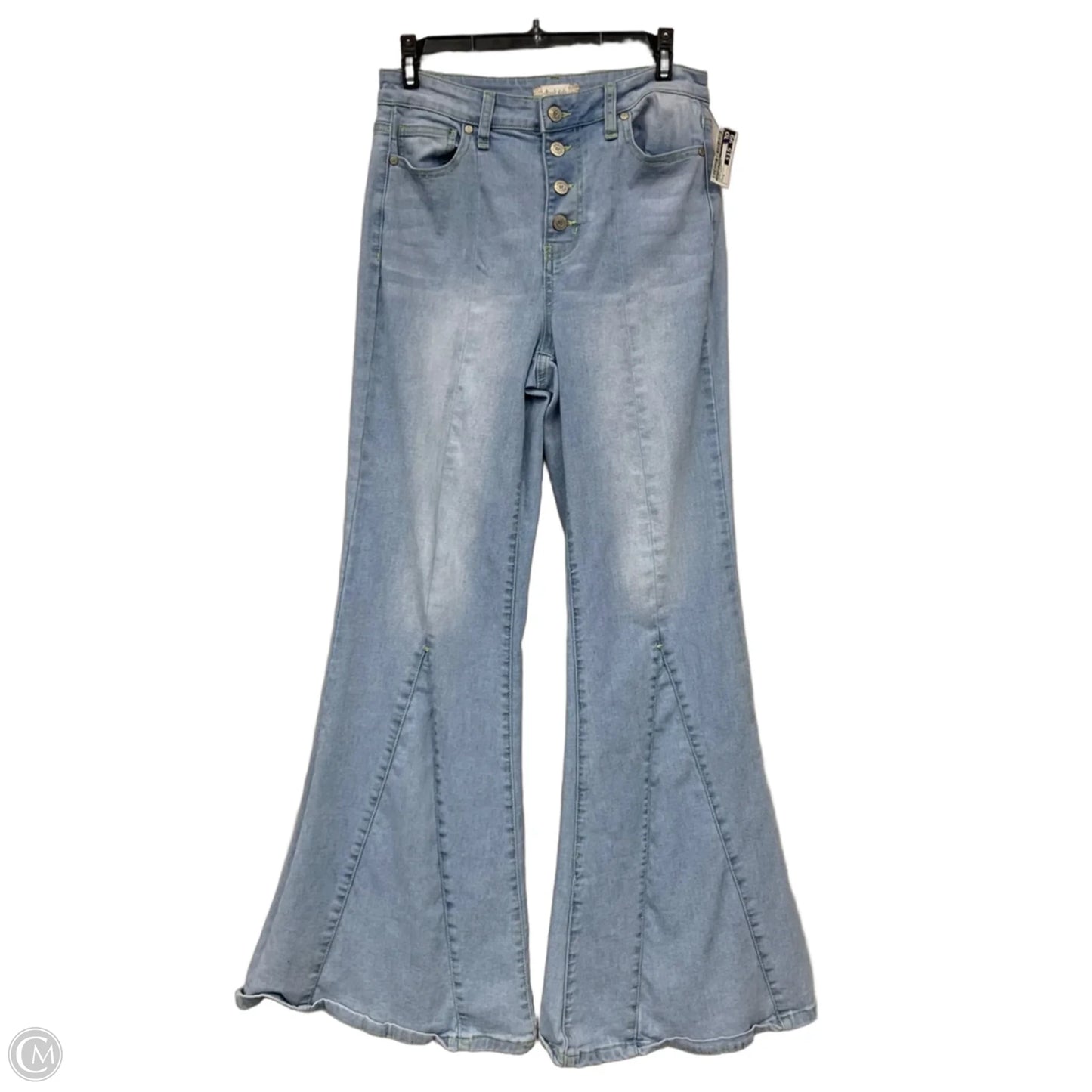 Jeans Flared By Altard State In Blue Denim, Size: 4