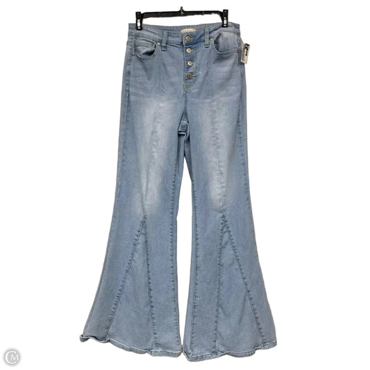 Jeans Flared By Altard State In Blue Denim, Size: 4