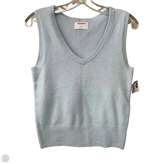 Vest Sweater By Old Navy In Blue, Size: Xs