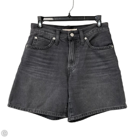 ‘94 Baggy Shorts By Levis In Black Denim, Size: 0