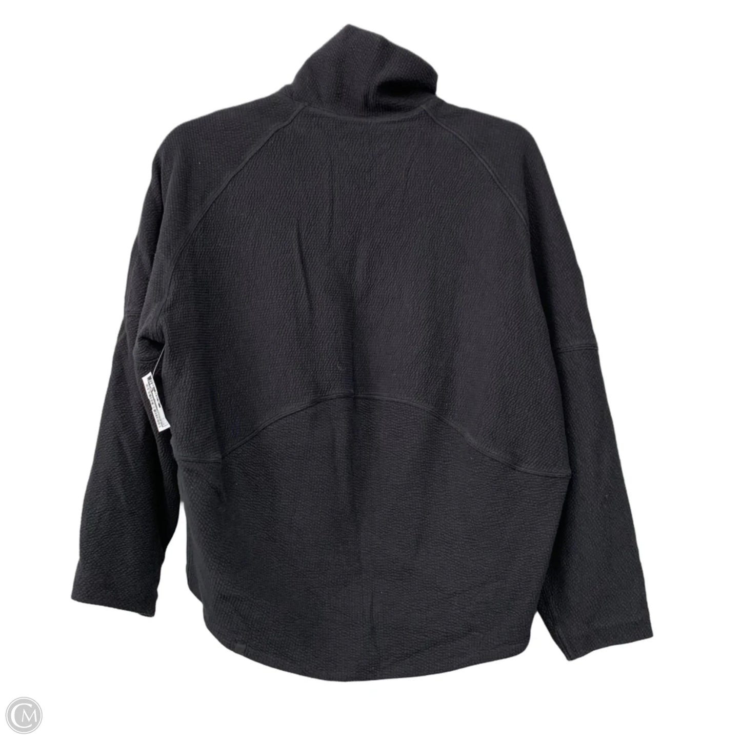 Sweatshirt Collar By Lululemon In Black, Size: 2