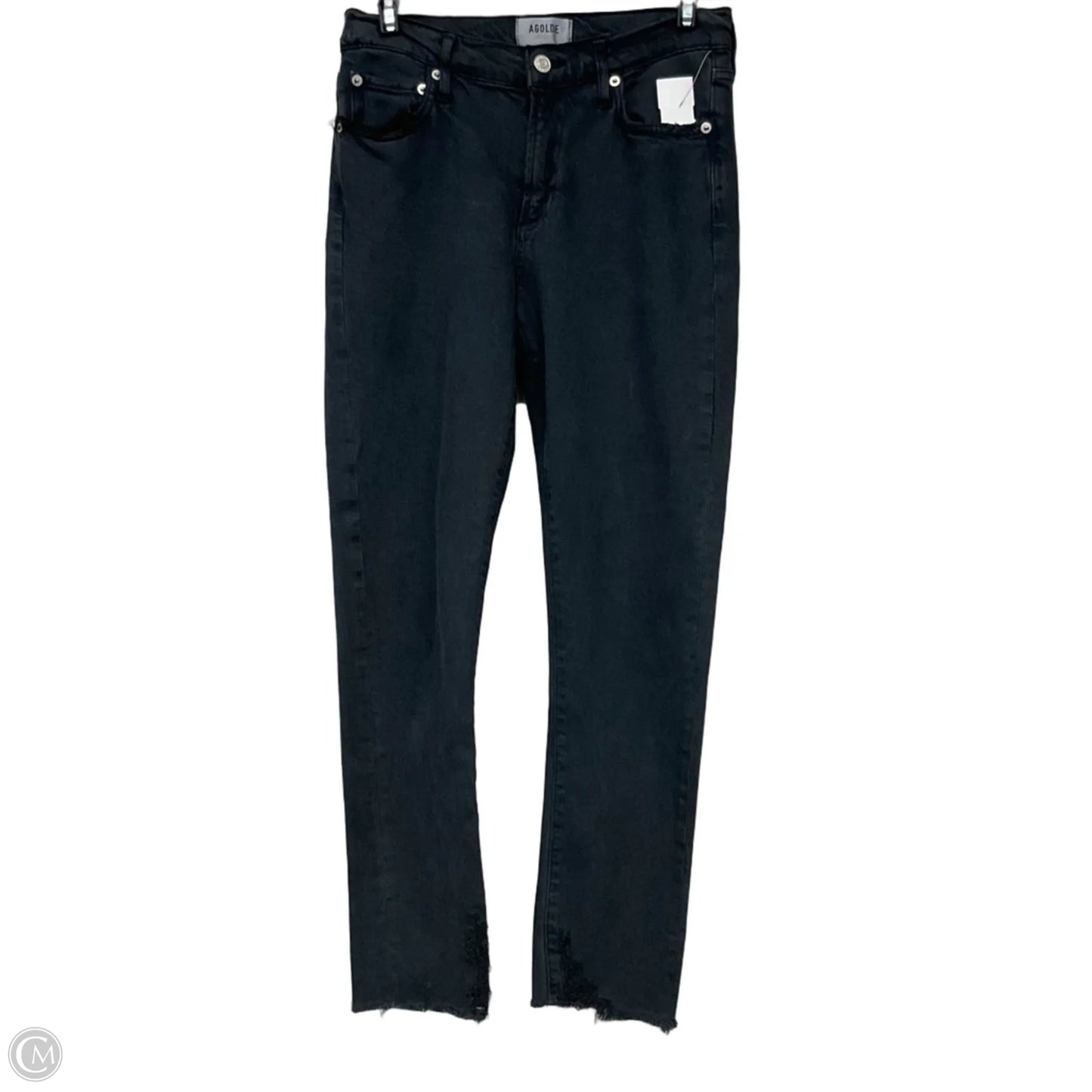 Pants Other By Agolde In Black Denim, Size: 2