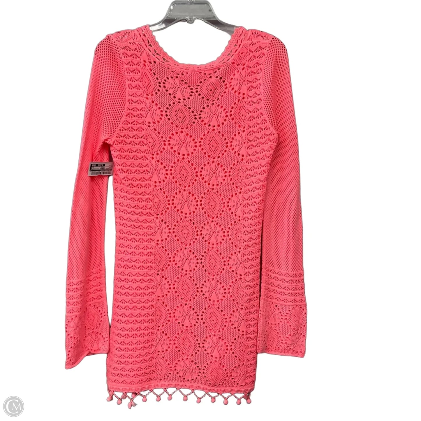 Swimwear Cover-up Designer By Lilly Pulitzer In Coral, Size: S