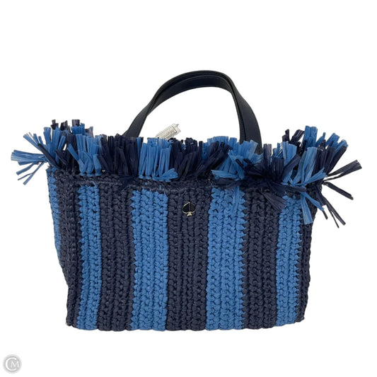 Sam Stripe Straw Satchel By Kate Spade, Size: Small