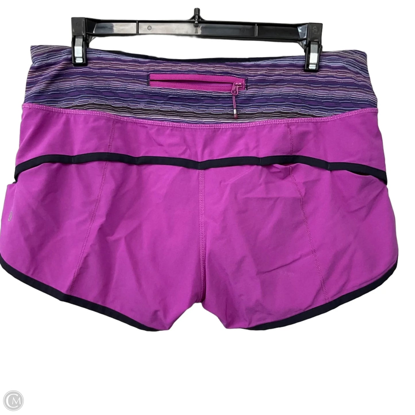Athletic Shorts By Lululemon In Purple, Size: 6